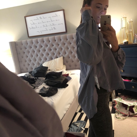 Dusty blue top - Picture 6 of 6